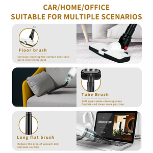 Rechargeable Cordless 3-in1 Portable Wireless Handheld Vacuum <b>Cleaner</b> Standing Powerful Suction for Home and Car Wireless Vacuum - Product Image 1