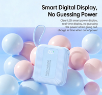 Mini Power Bank 10000 Mah 20000 Mah Chargeur portable Charge rapide Powerbank