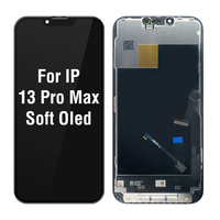 Écran OLED souple OEM JK pour iPhone 13 Pro Max – Remplacement de l'écran LCD non original pour réparation de numériseur cassé