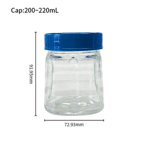 Oferta Especial: Vaso <span class=keywords><strong>de</strong></span> Vidrio Cuadrado <span class=keywords><strong>de</strong></span> 200 ml (7 oz) con Tapa <span class=keywords><strong>de</strong></span> Acero Inoxidable, Mini Licuadora Eléctrica, Repuesto para Picadora, Uso Doméstico - Product Image 5