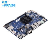 POS machine RK3288 Quad Core DDR3 2 LVDS EDP bras pcba conseil android carte mère