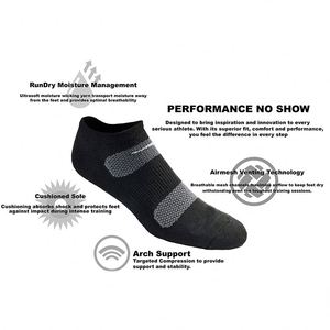 <b>Breathable</b> Men and Women Noshows Gym <b>Socks</b> - Product Image 3