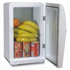 Vendita calda 18L mini frigorifero ufficio e casa AC/DC raffreddatore e scaldino frigorifero portatile per auto per bellezza cura della pelle alimenti latte