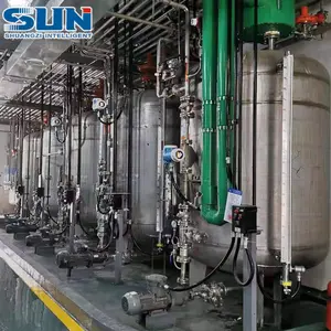 Резервуар химического жидкого реактора, Полная производственная линия с автоматической системой управления