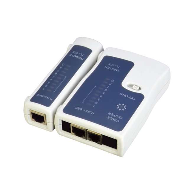 LE Network Cable Tester with Auto Scan Moistureproof CE/ISO Certified Wireless/Wired LAN Compatible Networking Hardware Tools