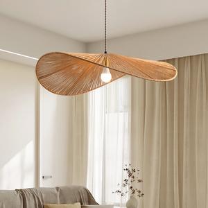 Lámparas de araña y colgantes de <span class=keywords><strong>cuerda</strong></span> de cáñamo <span class=keywords><strong>con</strong></span> pantalla tejida a mano - Product Image 6