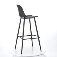 Tabouret de bar en cuir forgé, chaise rétro et moderne, pieds en fer, pour Restaurant, cafétéria, nouvelle collection