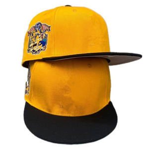 Gorra ajustada original <span class=keywords><strong>59</strong></span> for <span class=keywords><strong>Fifty</strong></span> al por mayor, gorra Snapback deportiva bordada con 6 paneles cerrada, gorra para hombre, era para viajes al aire libre - Product Image 5
