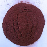 Pigment d'oxyde de fer rouge pour ciment, brique, asphalte