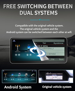 Autoradio con Grande Schermo Linux da 12.8 Pollici per <span class=keywords><strong>Mercedes</strong></span> A CLA GLA W176 <span class=keywords><strong>C117</strong></span> X156 2400*900 CarPlay GPS Navi Stereo Schermo per Auto - Product Image 6
