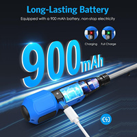 Tournevis électrique sans fil industriel 3,7 V, batterie rechargeable, moteur sans balais, couple maximal de 10 Nm, lampe LED pour la réparation d'ordinateurs portables