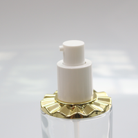 Crème cosmétique de luxe pour le soin de la peau avec logo personnalisé, 30, 40, 50, 100 ml, sérum à l'huile essentielle, lotion, flacon en verre avec pompe