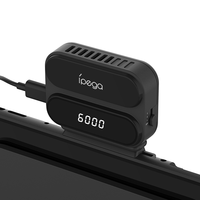 Ventilateur de refroidissement à affichage numérique pour Nintendo Switch, ventilateur de refroidissement réglable à 3 vitesses pour console NS1/NS2