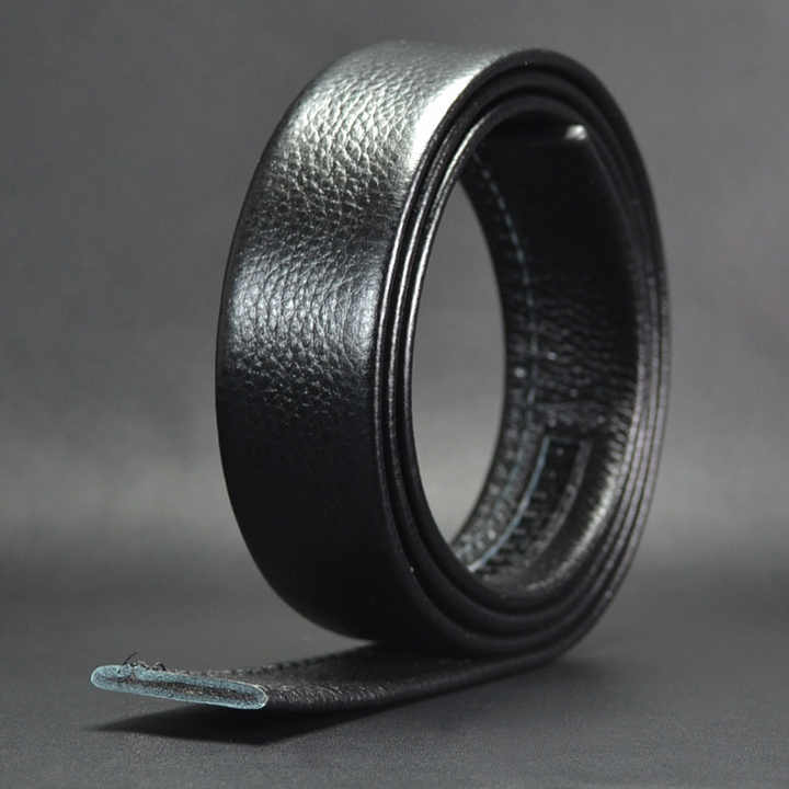 Men Automatic Animal Head Buckle Leather Waist Strap Belts main image 0