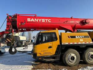 Grue sur camion Sany QY50 de 50 tonnes en bon état, fonctionnement fluide, levage stable pour divers projets sur site - Product Image 4