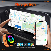 Adaptador Inalámbrico 4 en 1 para CarPlay, Android Auto, Mirror Link, Dongle CarPlay, Conexión Plug and Play para Automóvil
