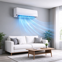 AC Split Tipe Dinding untuk Rumah Tangga, Hemat Energi Level Satu, 9000 BTU, Hanya Pendingin, AC Mini Split