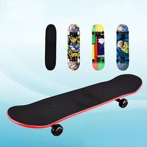 Skateboard Longboard danzante con logo personalizzato Freestyle in acero canadese per buone tavole da Skate Cruiser