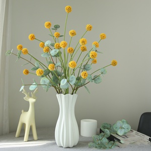 Fruta Artificial Bola Dorada Nicho Decoración <span class=keywords><strong>para</strong></span> el hogar Arreglo floral Decoración suave Rama única Flor Fotografía Prop - Product Image 2