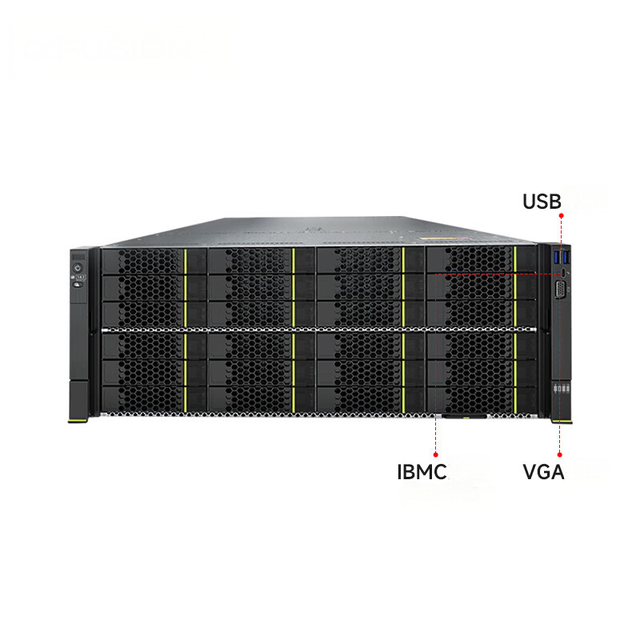 Fusion 5288 V6 4U 2-socket Intel Xeon DDR4 SSD 64GB Rack Server Made in China/Shanghai