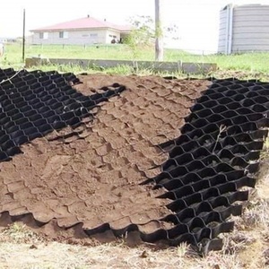 Chất lượng cao <span class=keywords><strong>HDPE</strong></span> tổ ong <span class=keywords><strong>geocell</strong></span> 50-300mm geogrid vải địa kỹ thuật ngoài trời dốc bảo vệ đường tăng cường cỏ lưới làm - Product Image 5