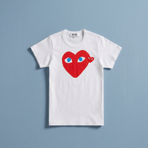 T-shirt court blanc en jersey 100 % coton pour femme, coupe ajustée [AZ-T085-051-1], respirant, fabriqué au Japon, tailles XS-XL - Product Image 2
