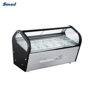 Vitrine Réfrigérée à Porte Vitrée 122L, Congélateur à Glace pour Réfrigérateur DDS-122WBR(D-1) DDS-105WBR - Product Image 2