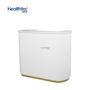 Tùy chỉnh thiết kế hiện đại cong bàn tiếp tân cho Thẩm mỹ viện làm móng tay bảng văn phòng phía trước bàn truy cập - Product Image 5