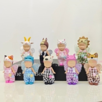 Nouvel ensemble de vêtements personnalisés Sonny Summer Swimsuit, combinaison faite à la main, tissu multicolore 10 cm, unisexe, vente en gros, poupée cartoon en boîte mystère