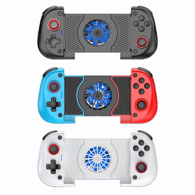 Hot Sale X3 Game Controller RGB Light & Cooling Fan Wireless Gamepad for Switch/Android/IOS/PC Gaming Console