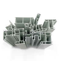 Profils d'extrusion en aluminium 6061 6063 fabriqués en Chine, portes et fenêtres sur mesure pour le marché d'Afrique du Sud et de Croatie