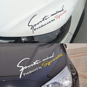 Adesivi per <span class=keywords><strong>Auto</strong></span> lampada riflettente sopracciglio accattivante stile sportivo <span class=keywords><strong>Auto</strong></span> da corsa Decor vinile grafica Car Styling - Product Image 2