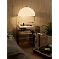 Meuble de salon moderne et minimaliste en acier inoxydable, table de chevet et table basse, armoire de rangement monobloc moulée, garantie 1 an