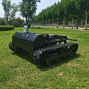 Máy cắt cỏ Robot Máy cắt cỏ điều khiển từ xa máy cắt cỏ Máy làm cỏ 4 thì Xăng điều khiển từ xa máy cắt dốc - Product Image 5