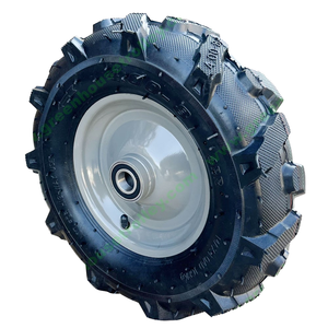 Roue et <span class=keywords><strong>pneu</strong></span> en caoutchouc pneumatique de <span class=keywords><strong>16</strong></span> pouces 4.00-8 <span class=keywords><strong>Pneu</strong></span> et roue de brouette - Product Image 1