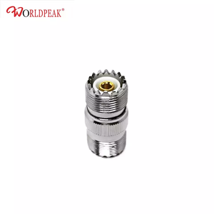 UHF 239 SO-hembra a UHF hembra Jack RF adaptador de conector de barril recto que une puentes o cables en CB o HAM Radio - Product Image 3