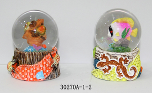 Bola de Agua Decorativa con Diseño Natural, en Oferta en Ocean City Sands Globe, Hermoso Recuerdo - Product Image 5