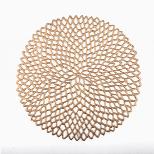 Tapis et sous-plats en vente chaude, sous-plats lavables, sous-plats ronds creux, sous-plats ronds en PVC - Product Image 6