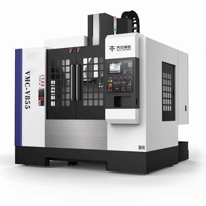 Fanuc điều khiển VMC 855 3-trục CNC dọc trung tâm gia công với 5-trục CNC phay đơn BT40 trục chính côn - Product Image 1