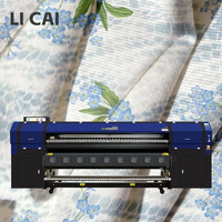 Impresora de Sublimación Fedar Sport Shorts Printing de 2.6m con 15 Cabezales de Impresión, Equipo de Impresión Textil por Transferencia de Calor para Poliéster