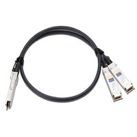40G QSFP+ ke 1 X 10G SFP+  50G SFP56 Kabel Twinax Tembaga Pasif QSFP-4SFP25G-CU1M JNP-100G-4X25G-1M 50G SFP56 DAC Pasif