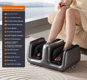 Müzik Fonksiyonlu Elektrikli Titreşimli Hava Yastıklı Bacak Masaj Aleti, Vücut ve Ayaklar için Kan Dolaşımını Artıran Masaj Makinesi - Product Image 6