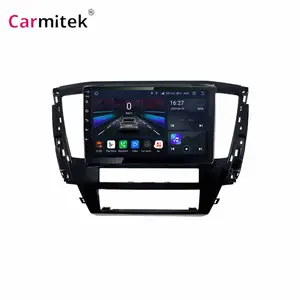 Android 13 cho MITSUBISHI PAJERO thể thao montero 2020 xe Đài phát thanh stereo đa phương tiện Video Player không dây Carplay Navigation GPS DSP