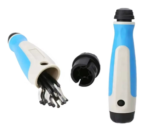 NG1100 <strong>Rubber</strong> Handle Deburring <strong>Tool</strong> with BS1010 Blade Set <strong>Reamer</strong> Chamfering - Product Image 4