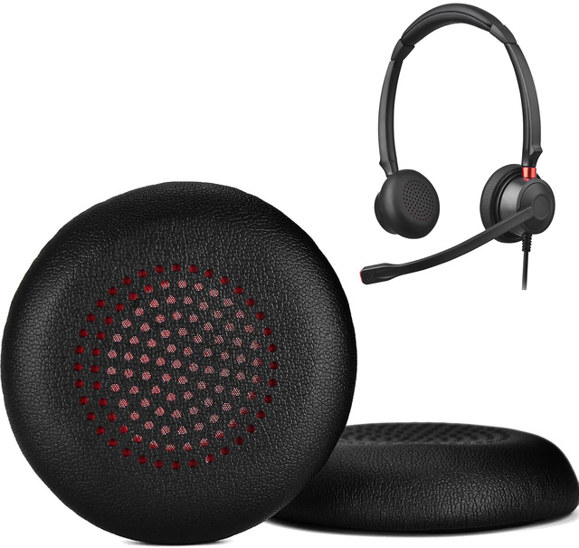 Replacement Soft Earpads for Wired Headset & Wireless HeadphonesEar Cushions Cover Ear Pads Accessory