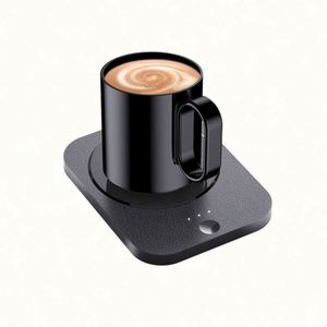 Smart Classic <b>Ceramic</b> <b>Mug</b> Warmer Heating Pad Temperature Control Eco-Friendly ABS+<b>Ceramics</b> 350ml Coffee Cup Warmer Business - Product Image 1