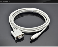 Cable de Programación USB-SC09-FX Original para PLC Mitsubishi, Cable de Comunicación para las Series FX0N FX1N FX2N FX0S FX1S FX3U FX3G