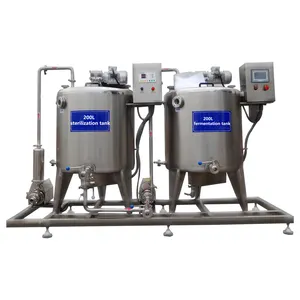 Tanque de pasteurização ultra alto da cuba do equipamento de processo da pequena escala 5000l da máquina de leite do pasteurizador