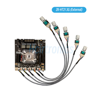ZK-HT21 3G troisième génération 2.1 canaux TDA7498E 160WX2 + 220W BT Module amplificateur de puissance numérique caisson de basses à tonalité haute et basse
