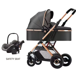 Ventes en gros de poussettes légères 3 en 1 pour bébés, pliables, portables, landau de voyage, siège <span class=keywords><strong>auto</strong></span> pour bébés nouveau-nés - Product Image 1